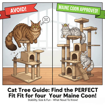 How to Choose a Large Cat Tree for Maine Coon Cats