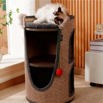 Multi-Functional Eco-Friendly Cat Tree for Happy Indoor Cats