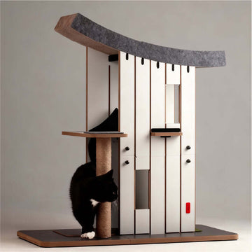 Chalet Tatzenstein Cat Tree – The Perfect Indoor Playground for Your Cat