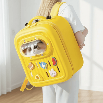 Cartoon Cat Carrier Backpack