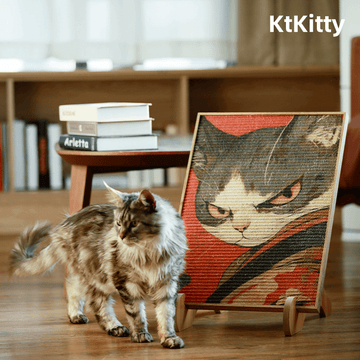 Custom Cat Scratching Board with Eco Sisal
