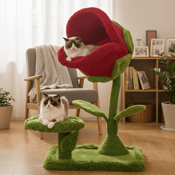 Monster Bloom Playful Climbing Tree for Cats