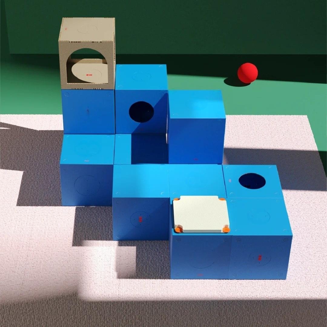 Cat Box Set - Eco-Friendly Fun for Your Feline Explorer