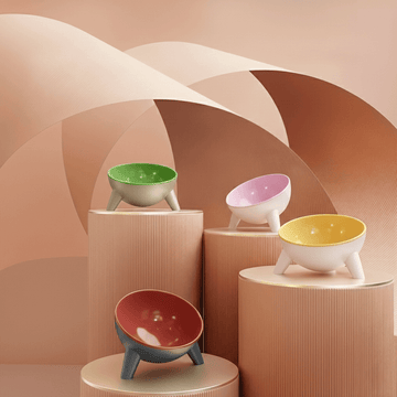 Ergonomic Whisker-Friendly Cat Bowl