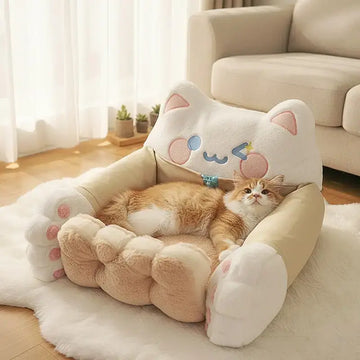 Cookie Chef Cat Sofa Bed — Cozy & Comfortable Cat Bed