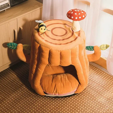 Tree-Shaped Cat Bed – Cozy & Cute