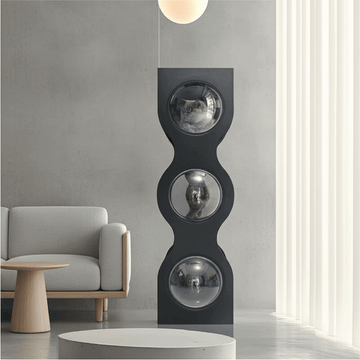 Hourglass Cat Tree for Indoor Cats – Multi-Level Sisal & Acrylic Condo