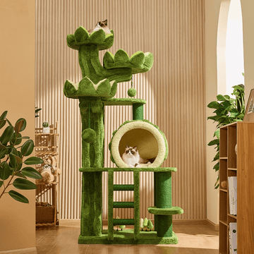 Multi-Functional Giant Cat Tree Tower — Perfect for Large Cats & Multi-Cat Households